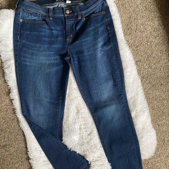 J. Crew Jeans Stretch Size 31/28 Blue - Picture 2 of 7